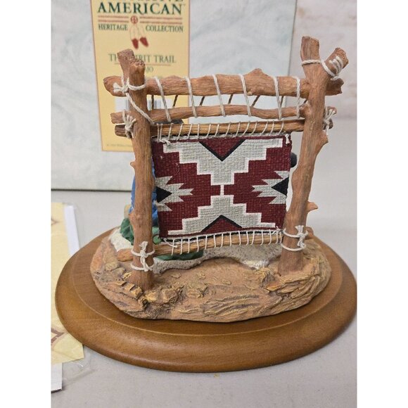 The Native American Heritage Collection Navajo Spirit Trail Figurine Pachini - Picture 3 of 5